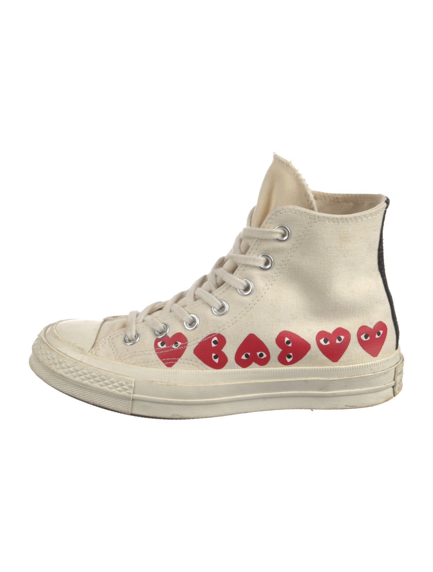 Comme des Garçons Play Canvas Sneakers
