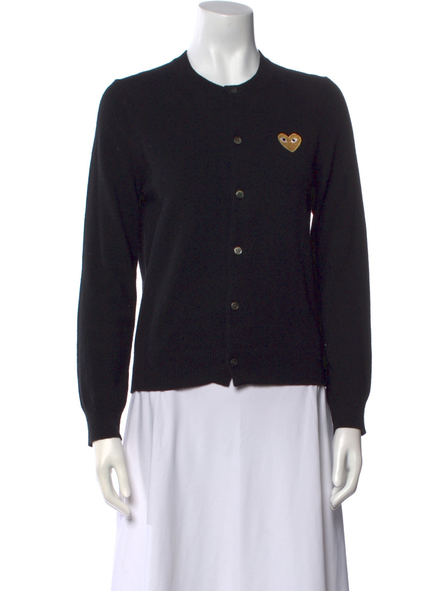 Comme des Garçons Play Wool Crew Neck Sweater