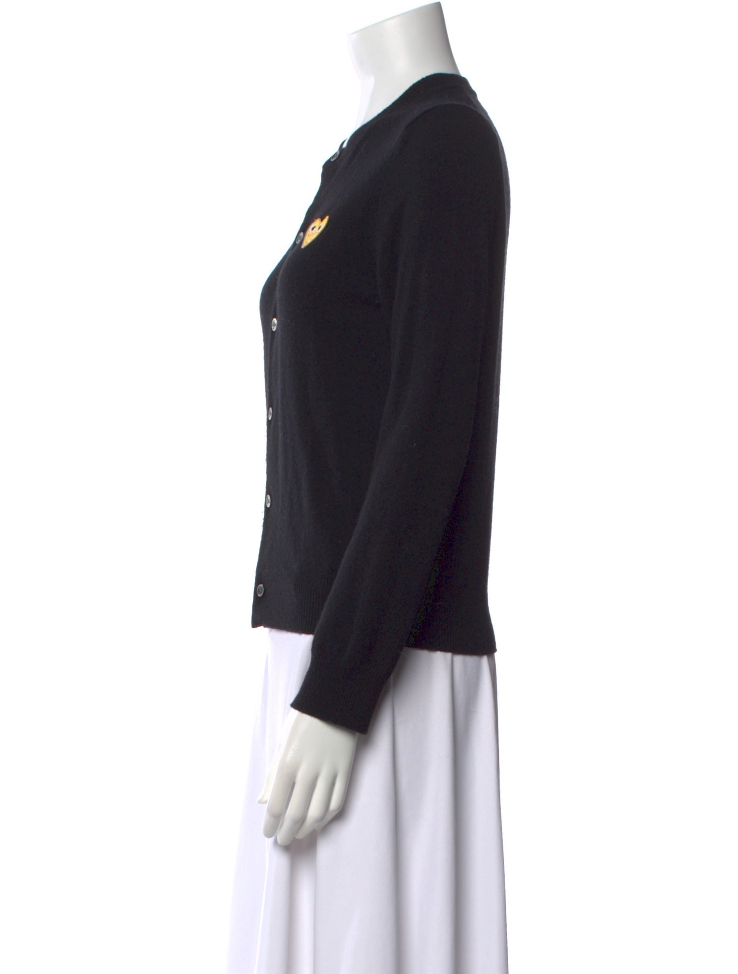 Comme des Garçons Play Wool Crew Neck Sweater