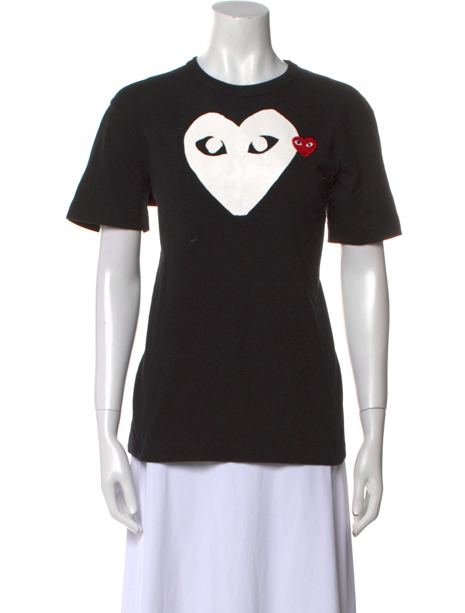 Comme des Garçons Play Graphic Print Crew Neck T-Shirt