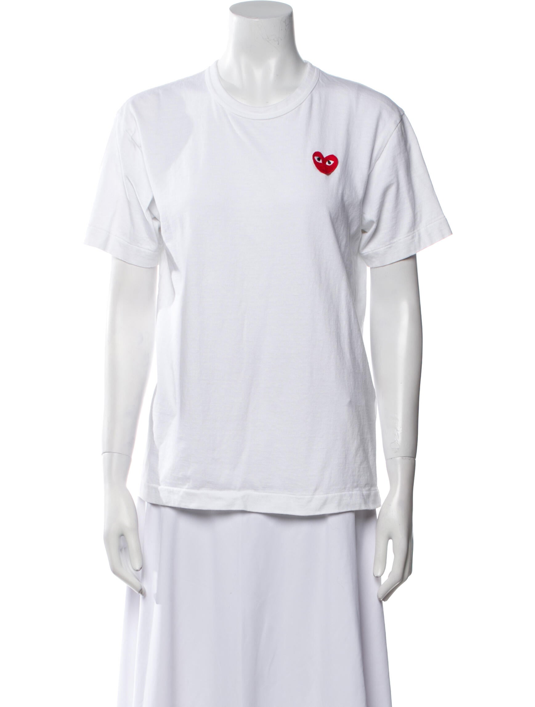 Comme des Garçons Play Graphic Print Crew Neck T-Shirt