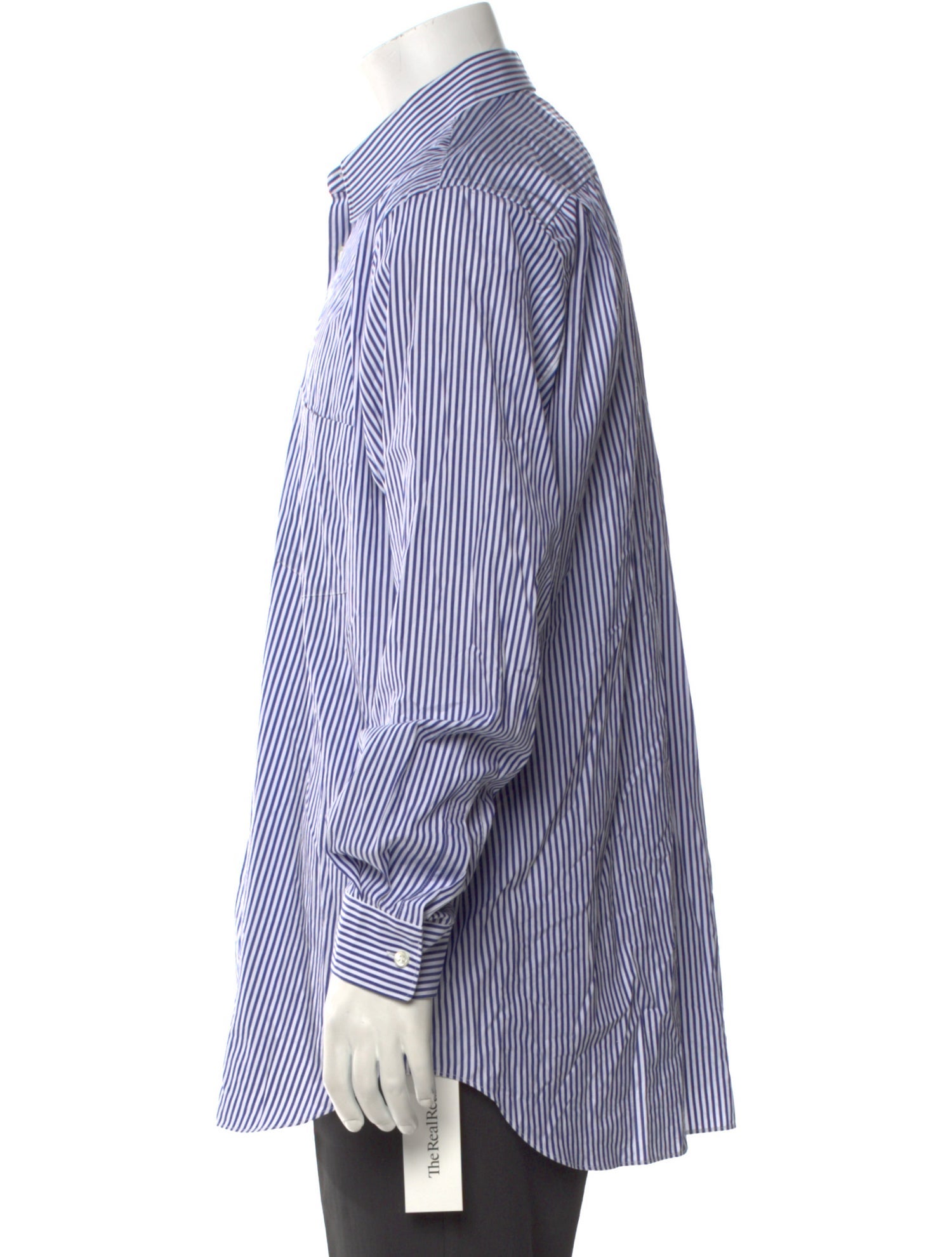 Comme des Garçons Play Striped Long Sleeve Shirt