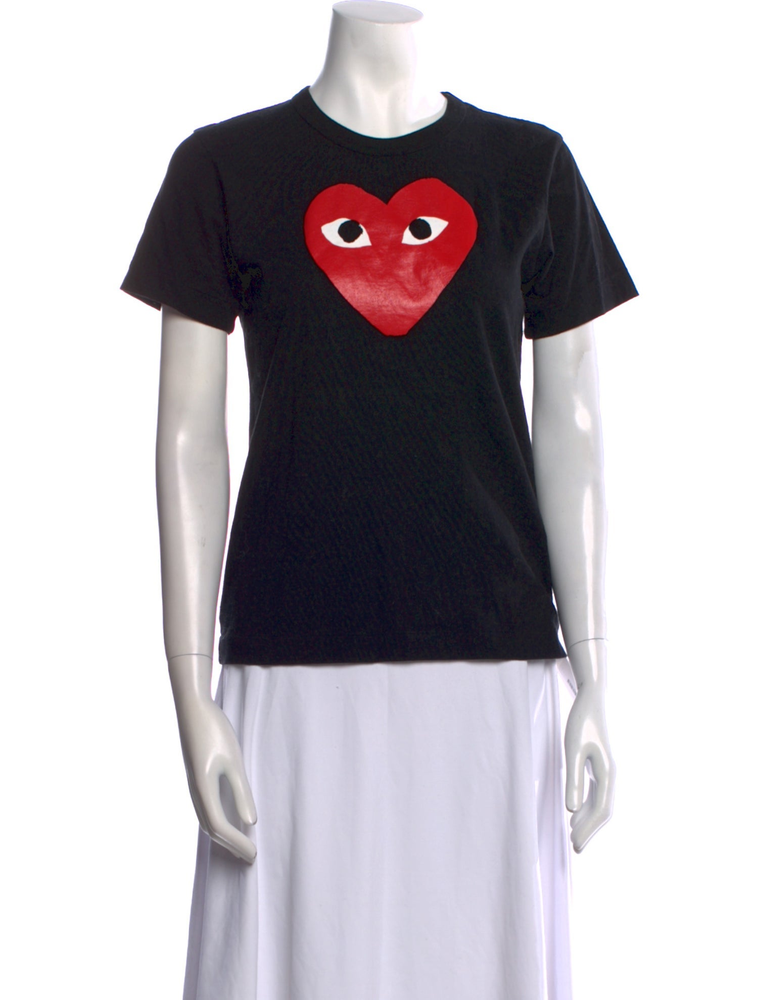 Comme des Garçons Play Graphic Print Crew Neck T-Shirt