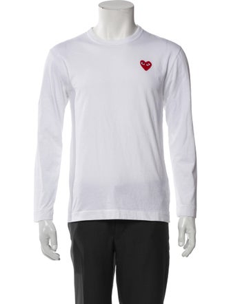 Comme des Garçons Play Graphic Print Crew Neck T-Shirt