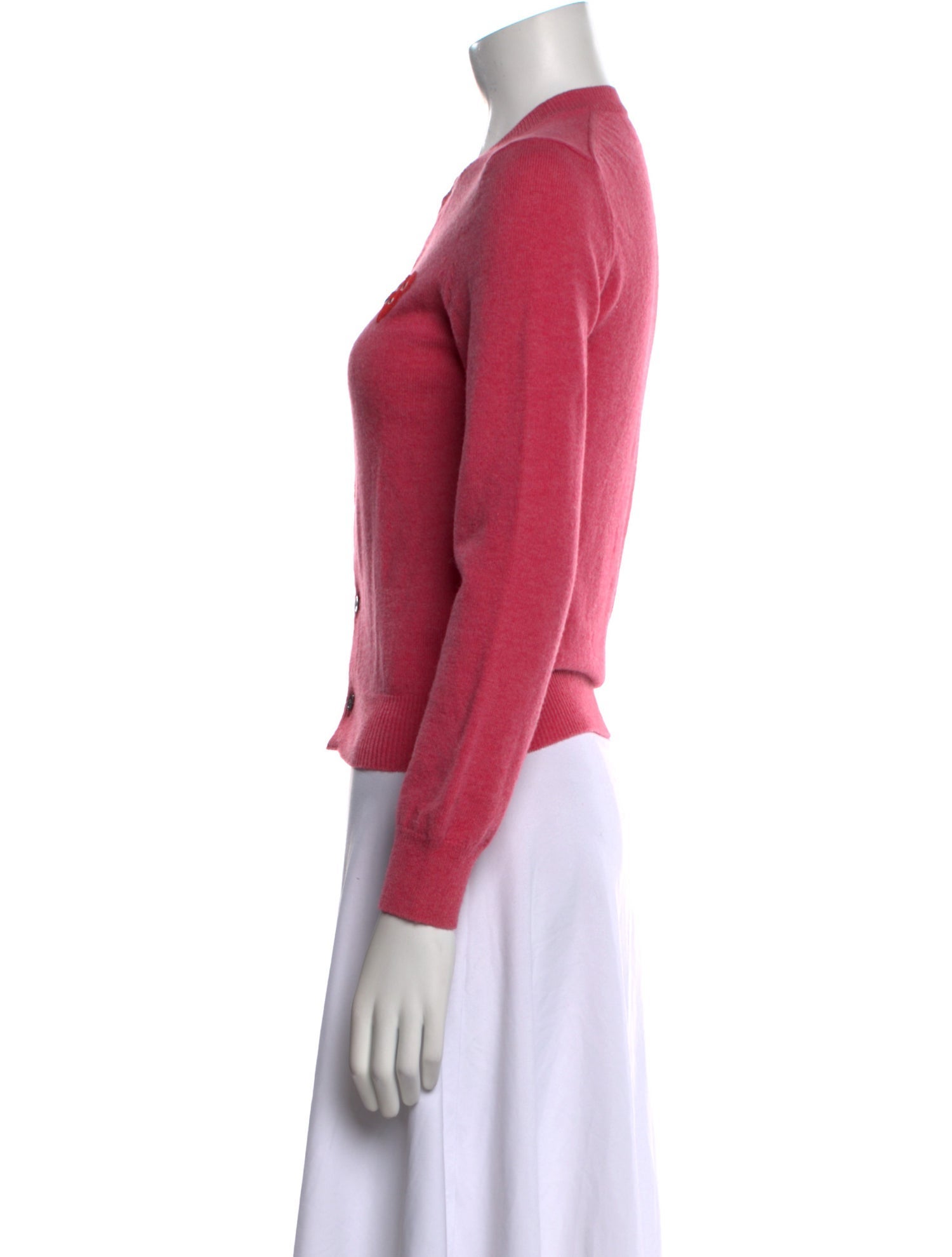 Comme des Garçons Play Wool Crew Neck Sweater