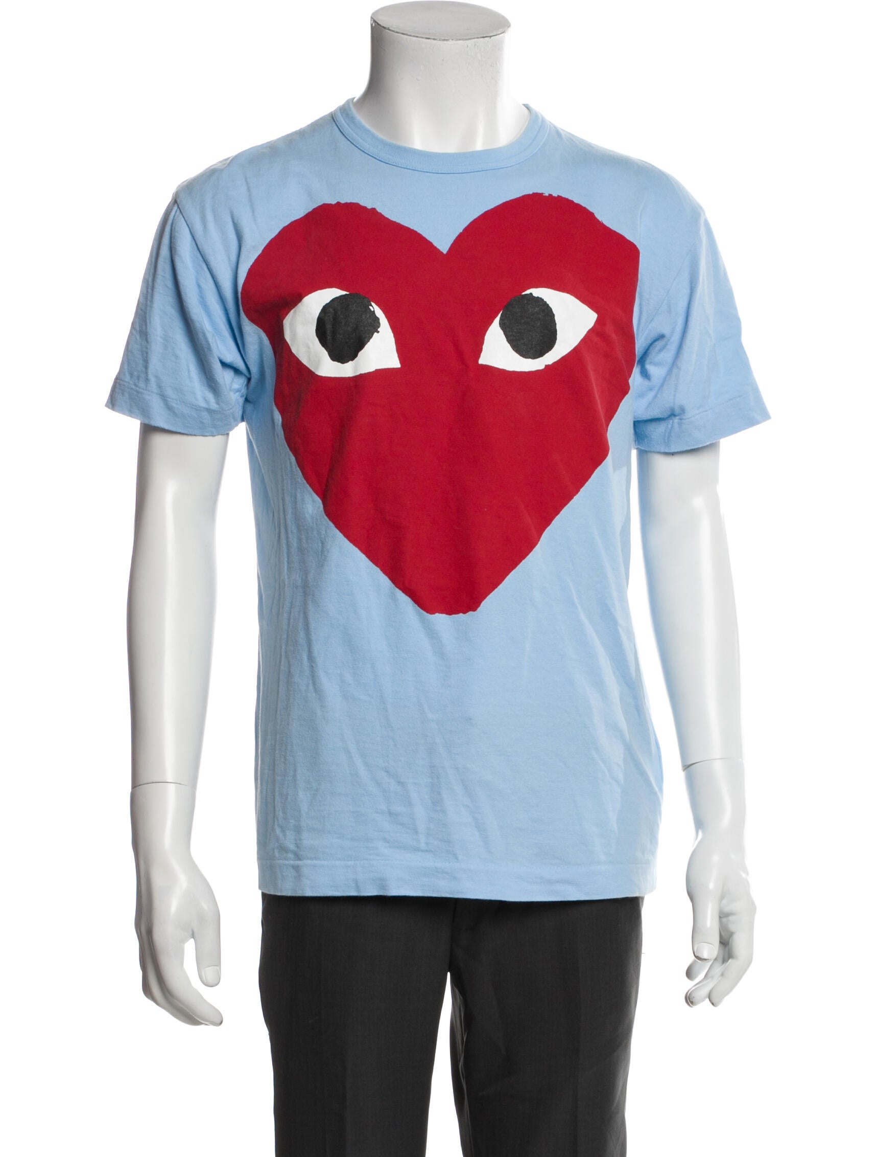 Comme des Garçons Play Graphic Print Crew Neck T-Shirt