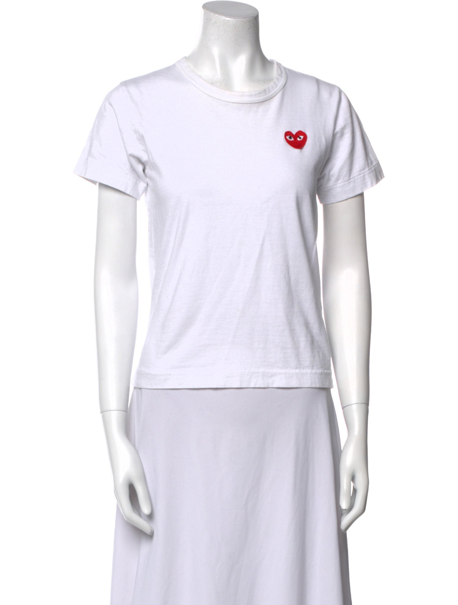 Comme des Garçons Play Crew Neck Short Sleeve T-Shirt