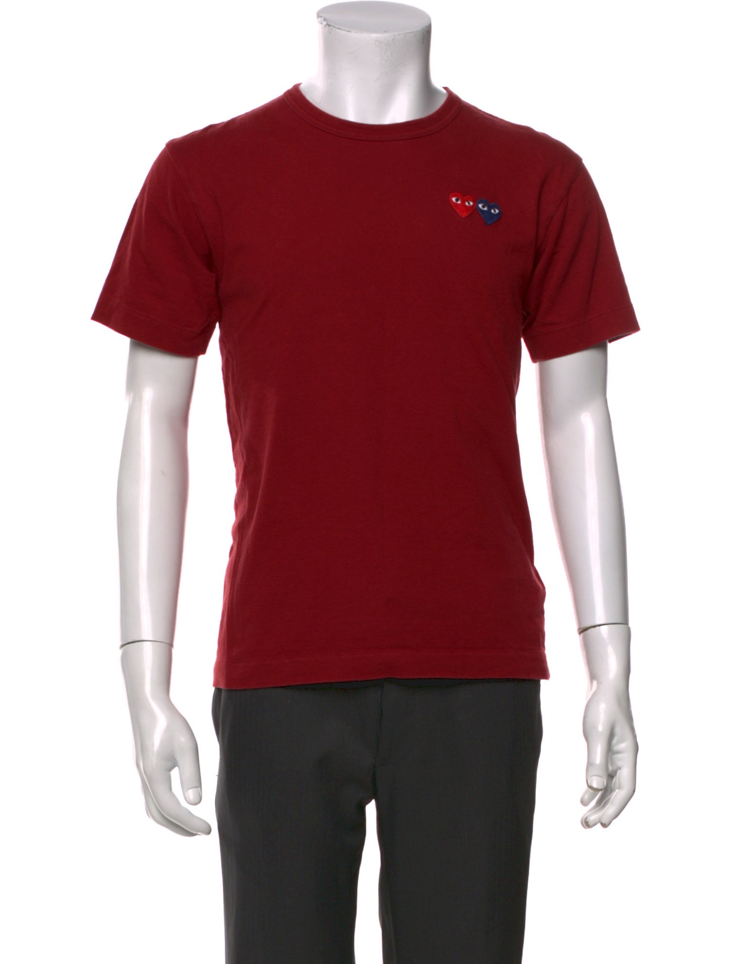 Comme des Garçons Play Graphic Print Crew Neck T-Shirt