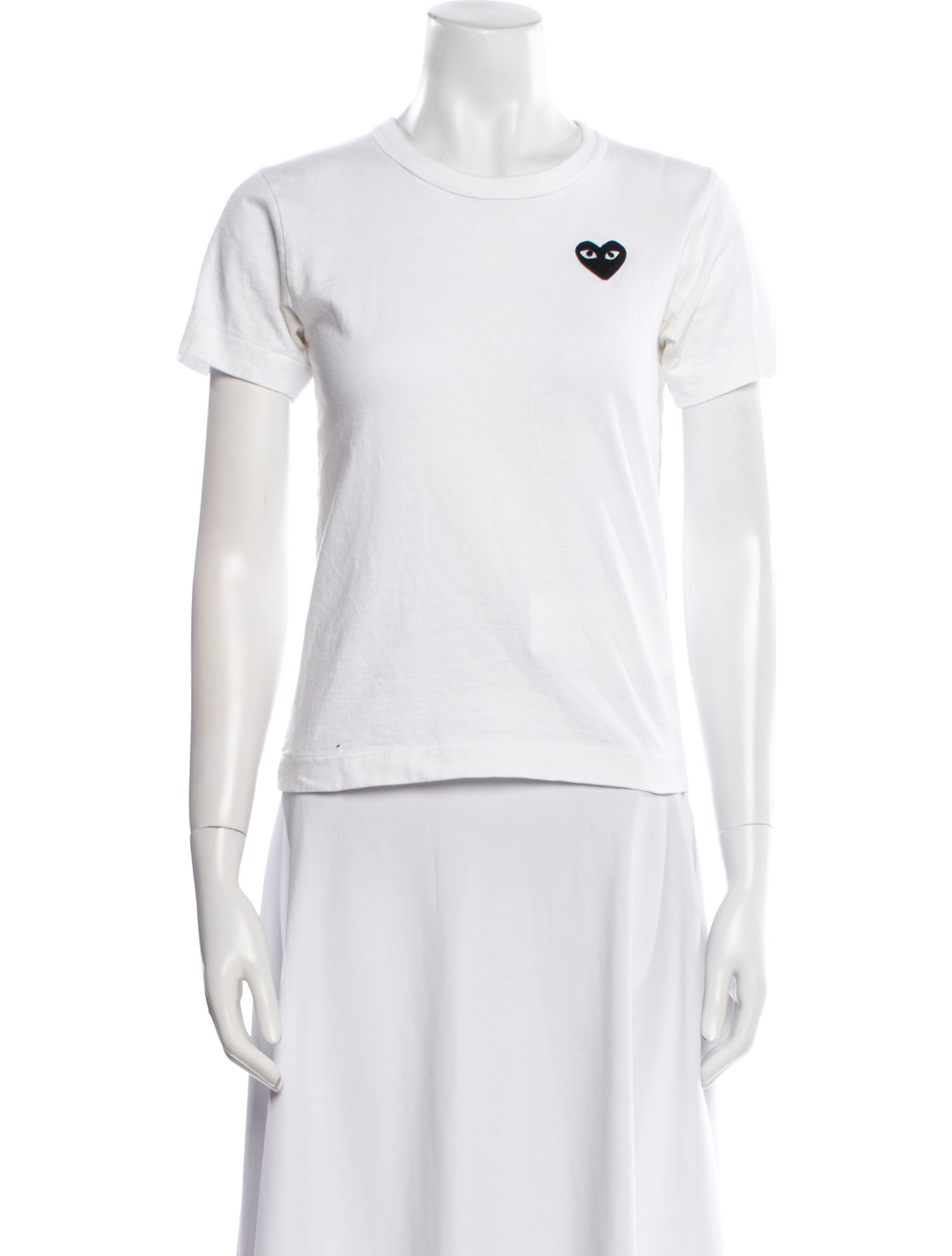 Comme des Garçons Play Graphic Print Crew Neck T-Shirt