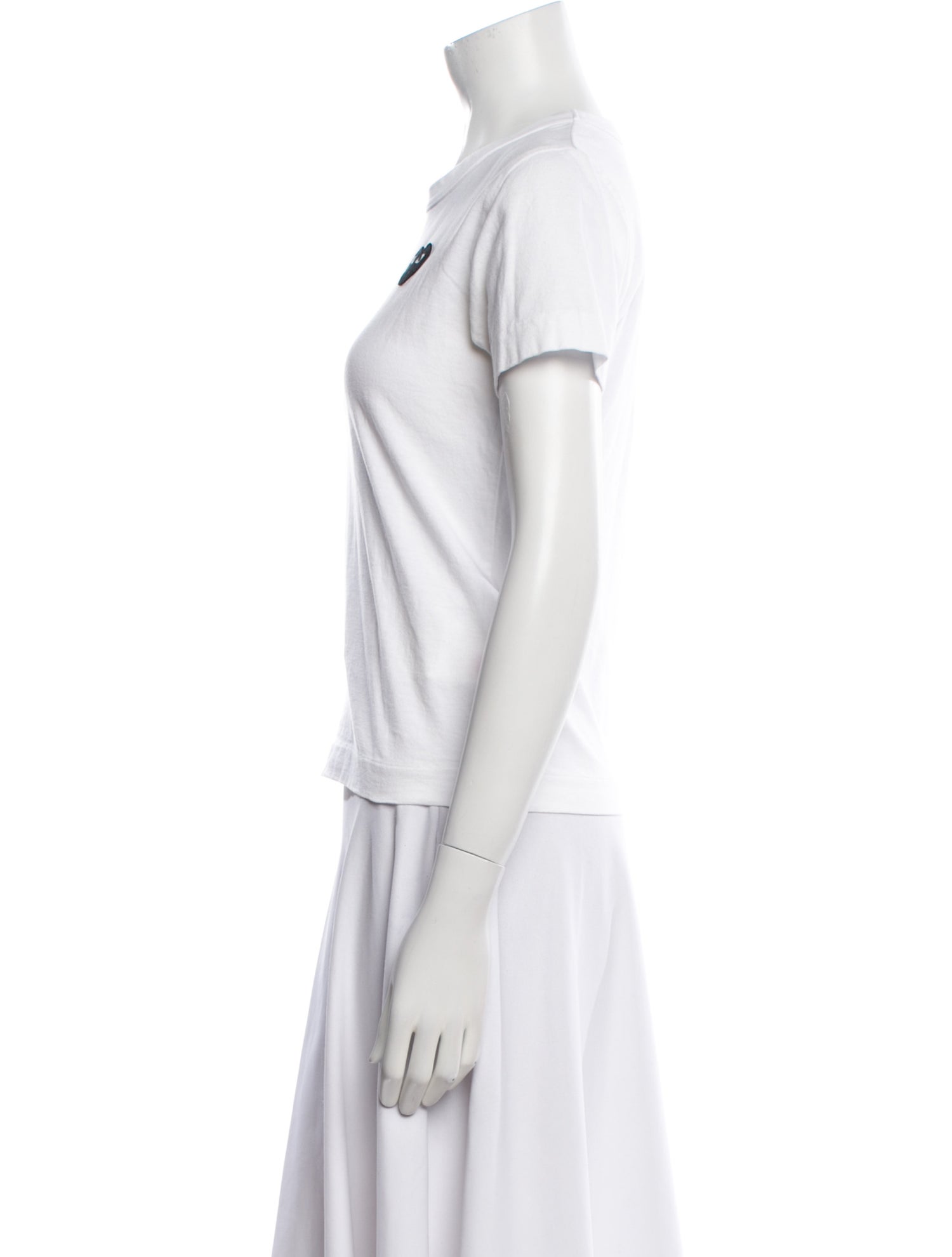 Comme des Garçons Play Graphic Print Crew Neck T-Shirt