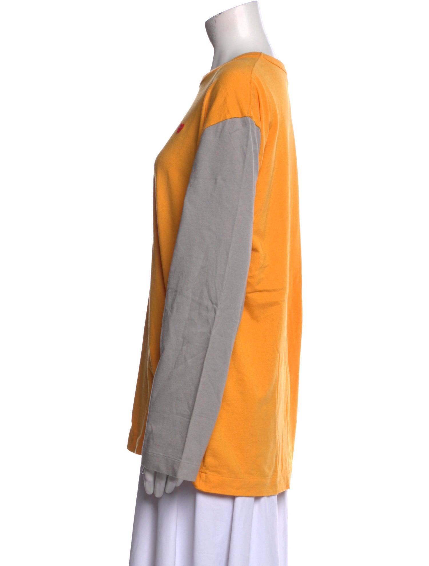 Comme des Garçons Play Crew Neck Long Sleeve Sweatshirt