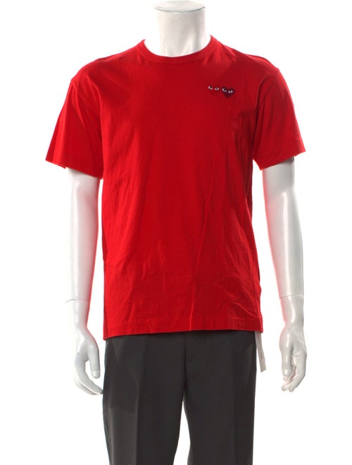 Comme des Garçons Play Graphic Print Crew Neck T-Shirt