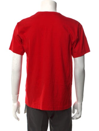 Comme des Garçons Play Graphic Print Crew Neck T-Shirt