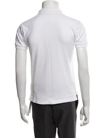 Comme des Garçons Play Collar Short Sleeve Polo Shirt