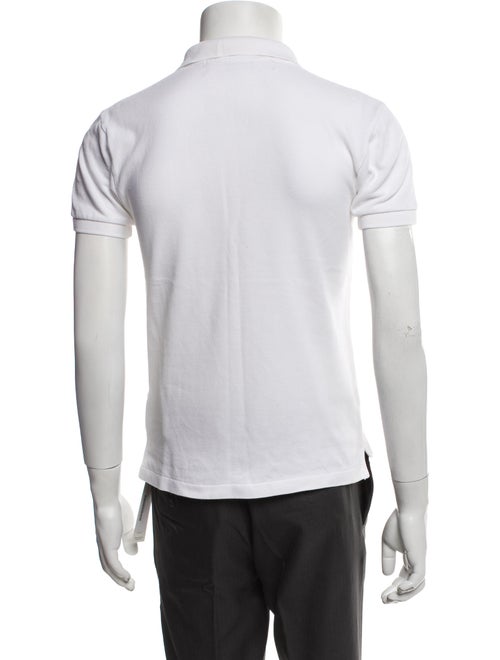 Comme des Garçons Play Collar Short Sleeve Polo Shirt