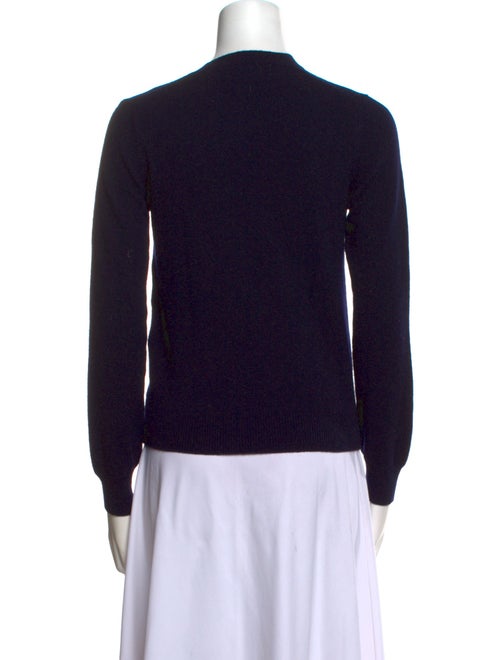 Comme des Garçons Play Wool V-Neck Sweater