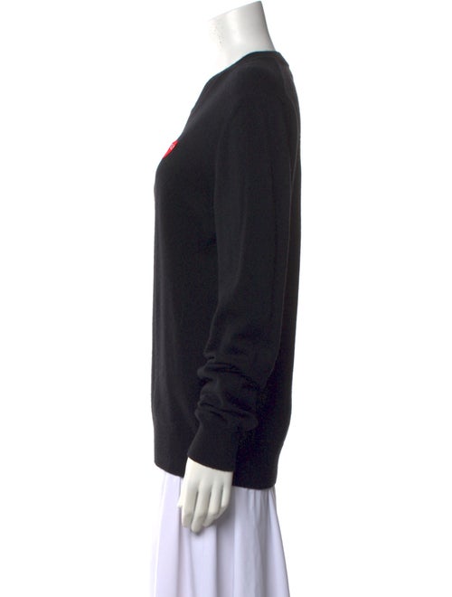 Comme des Garçons Play Wool V-Neck Sweater
