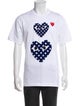 Comme des Garçons Play Graphic Print Crew Neck T-Shirt
