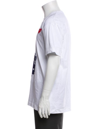 Comme des Garçons Play Graphic Print Crew Neck T-Shirt