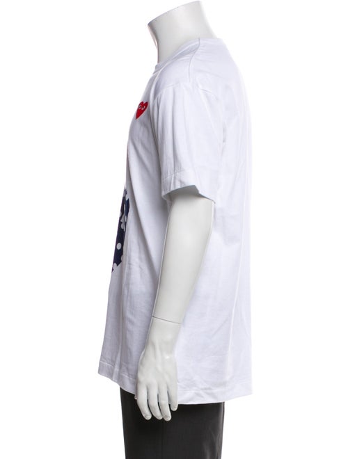 Comme des Garçons Play Graphic Print Crew Neck T-Shirt