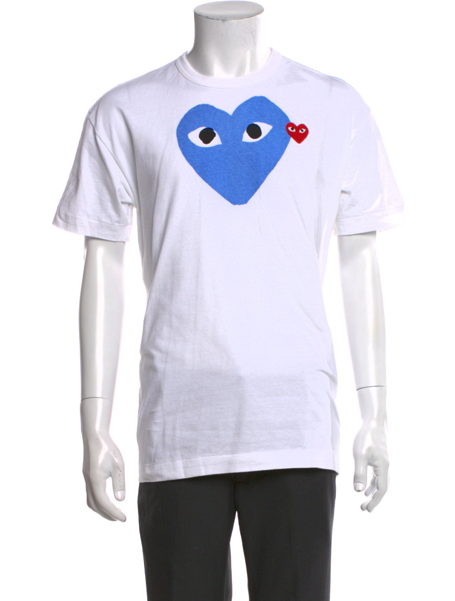Comme des Garçons Play Graphic Print Crew Neck T-Shirt