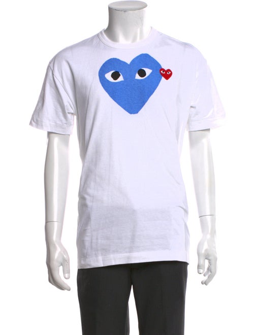 Comme des Garçons Play Graphic Print Crew Neck T-Shirt