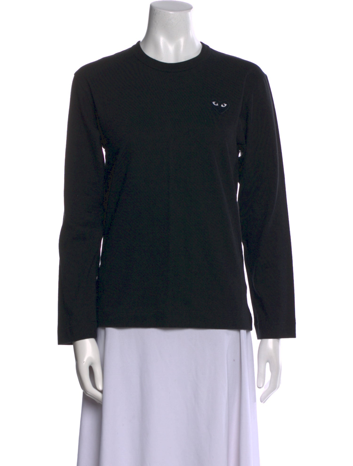 Comme des Garçons Play Crew Neck Long Sleeve Sweatshirt w/ Tags