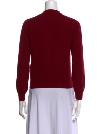 Comme des Garçons Play Wool V-Neck Sweater