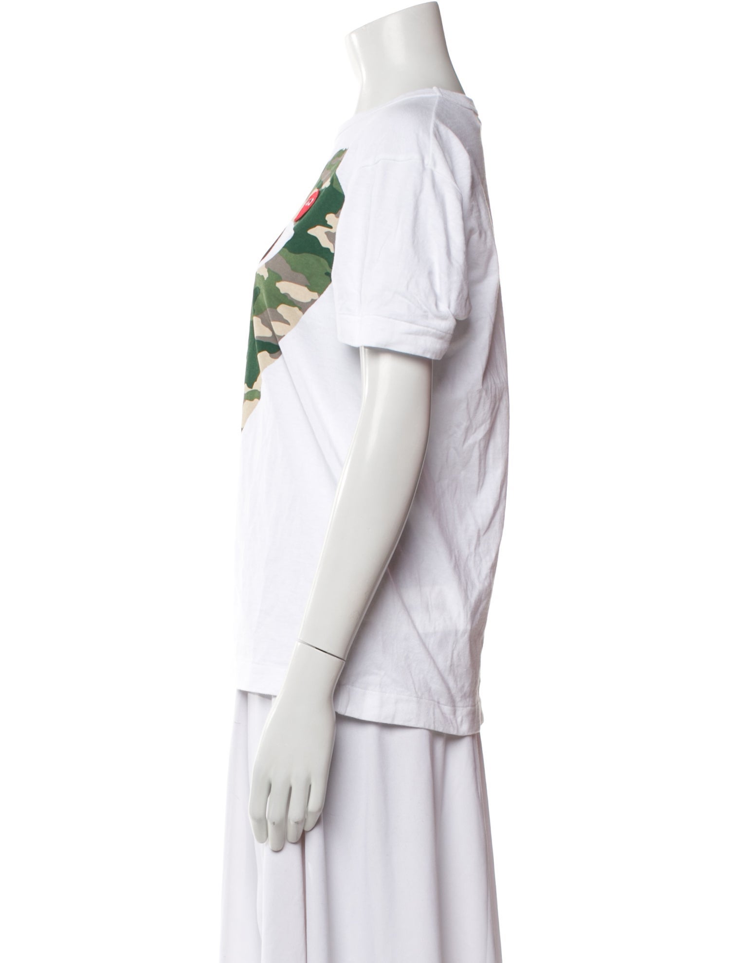 Comme des Garçons Play Graphic Print Crew Neck T-Shirt