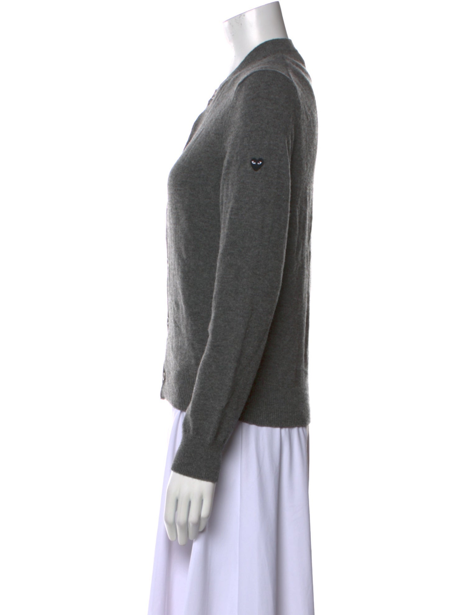 Comme des Garçons Play Wool Crew Neck Sweater