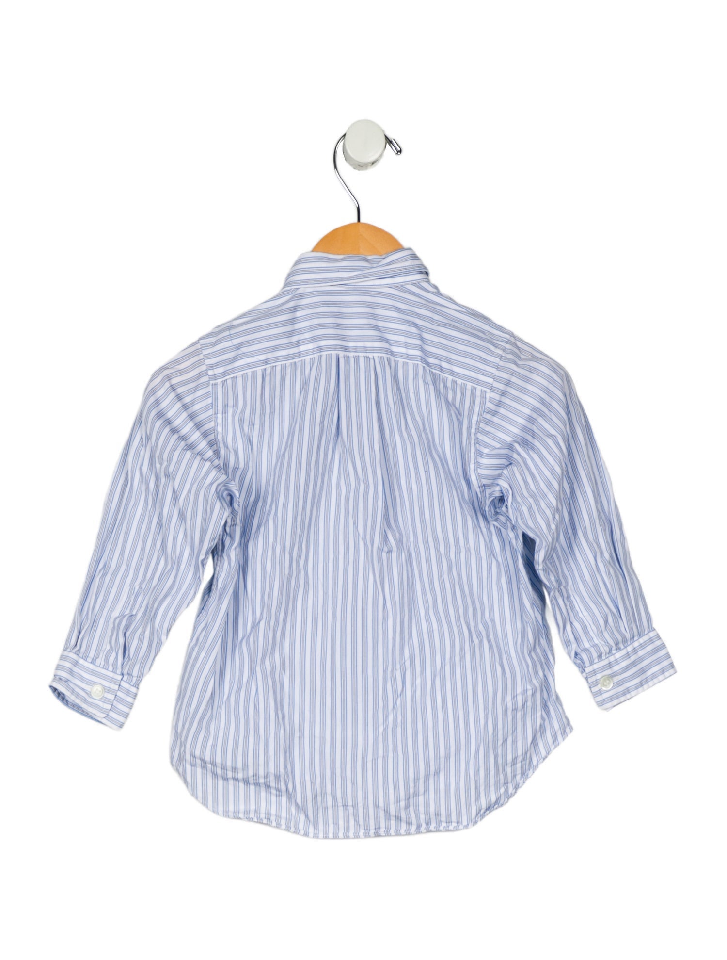Comme des Garçons Play Kids' Button-Up Collared Shirt
