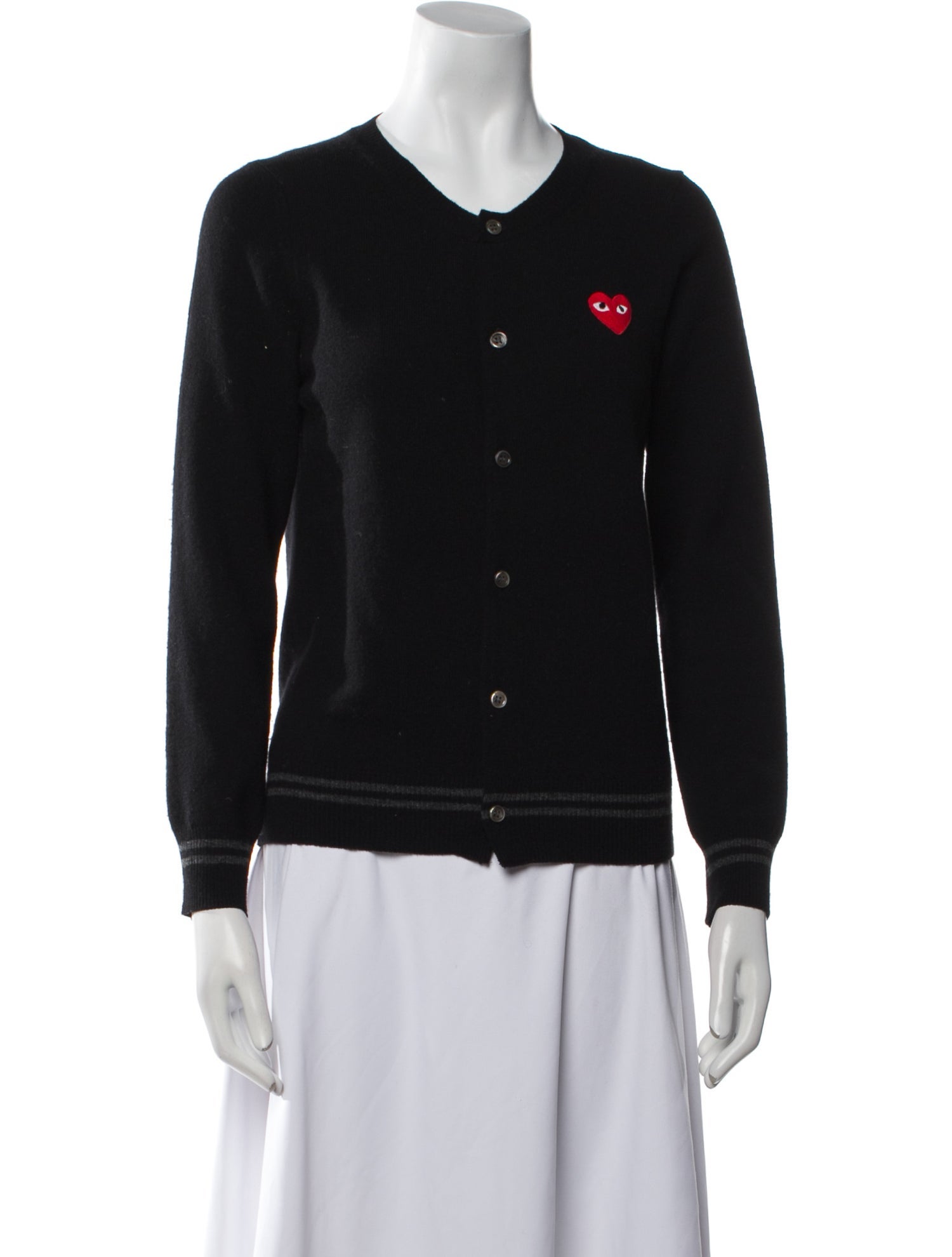 Comme des Garçons Play Crew Neck Sweater