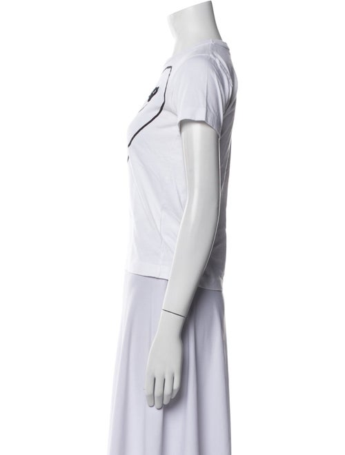 Comme des Garçons Play Graphic Print Crew Neck T-Shirt