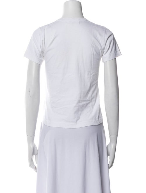 Comme des Garçons Play Graphic Print Crew Neck T-Shirt