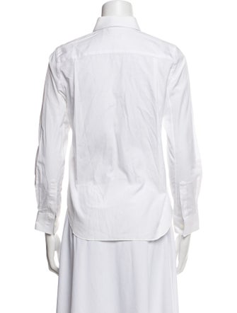 Comme des Garçons Play Long Sleeve Button-Up Top