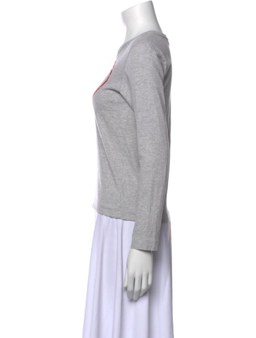 Comme des Garçons Play Graphic Print Crew Neck Sweatshirt