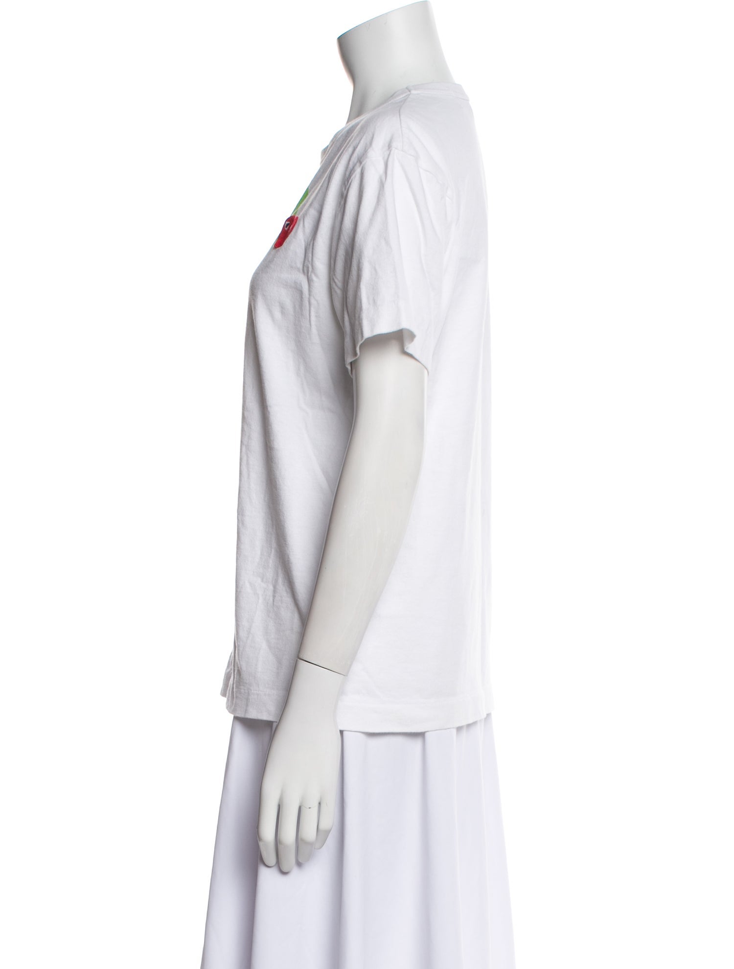 Comme des Garçons Play Graphic Print Crew Neck T-Shirt