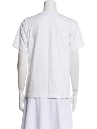 Comme des Garçons Play Graphic Print Crew Neck T-Shirt