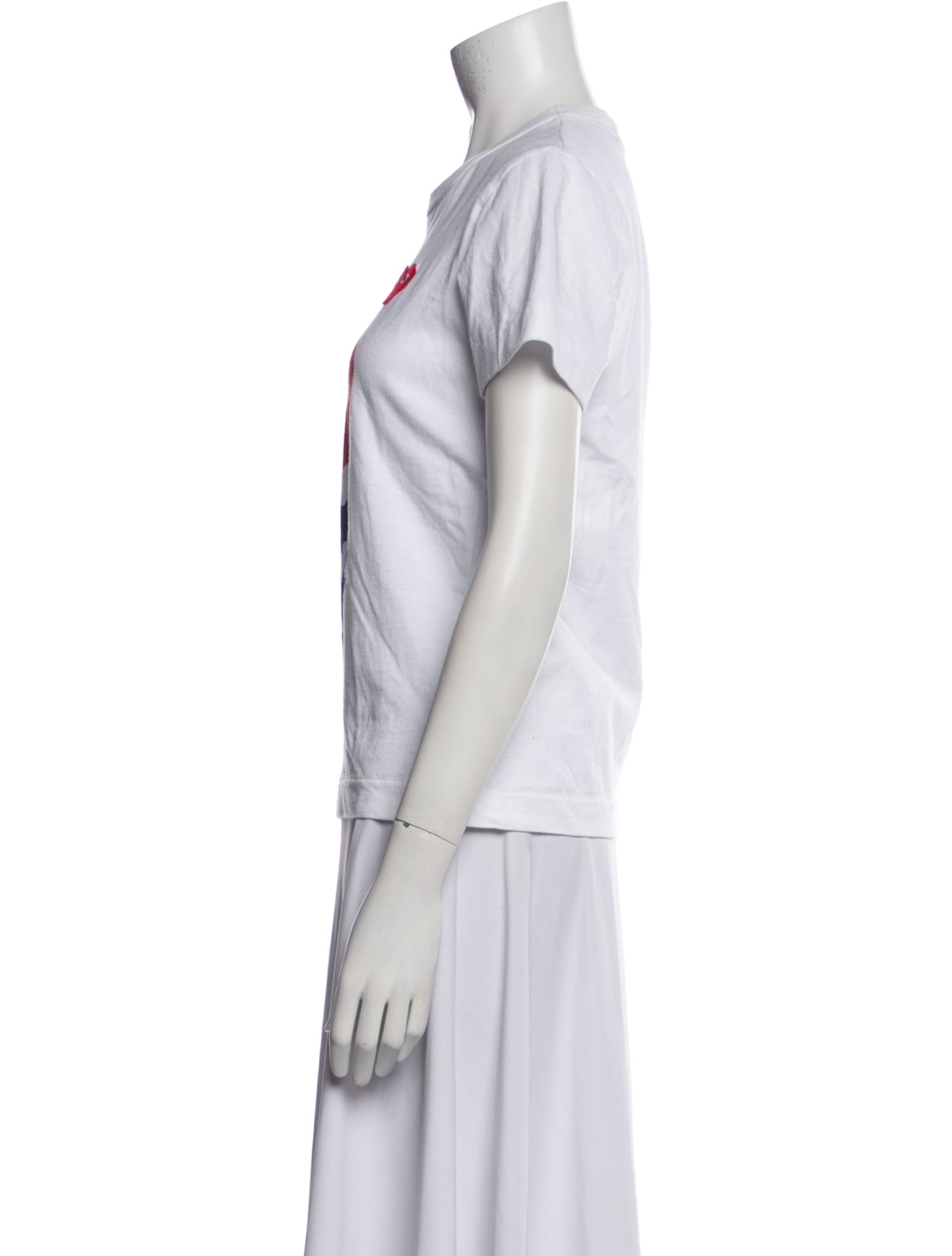 Comme des Garçons Play Graphic Print Crew Neck T-Shirt