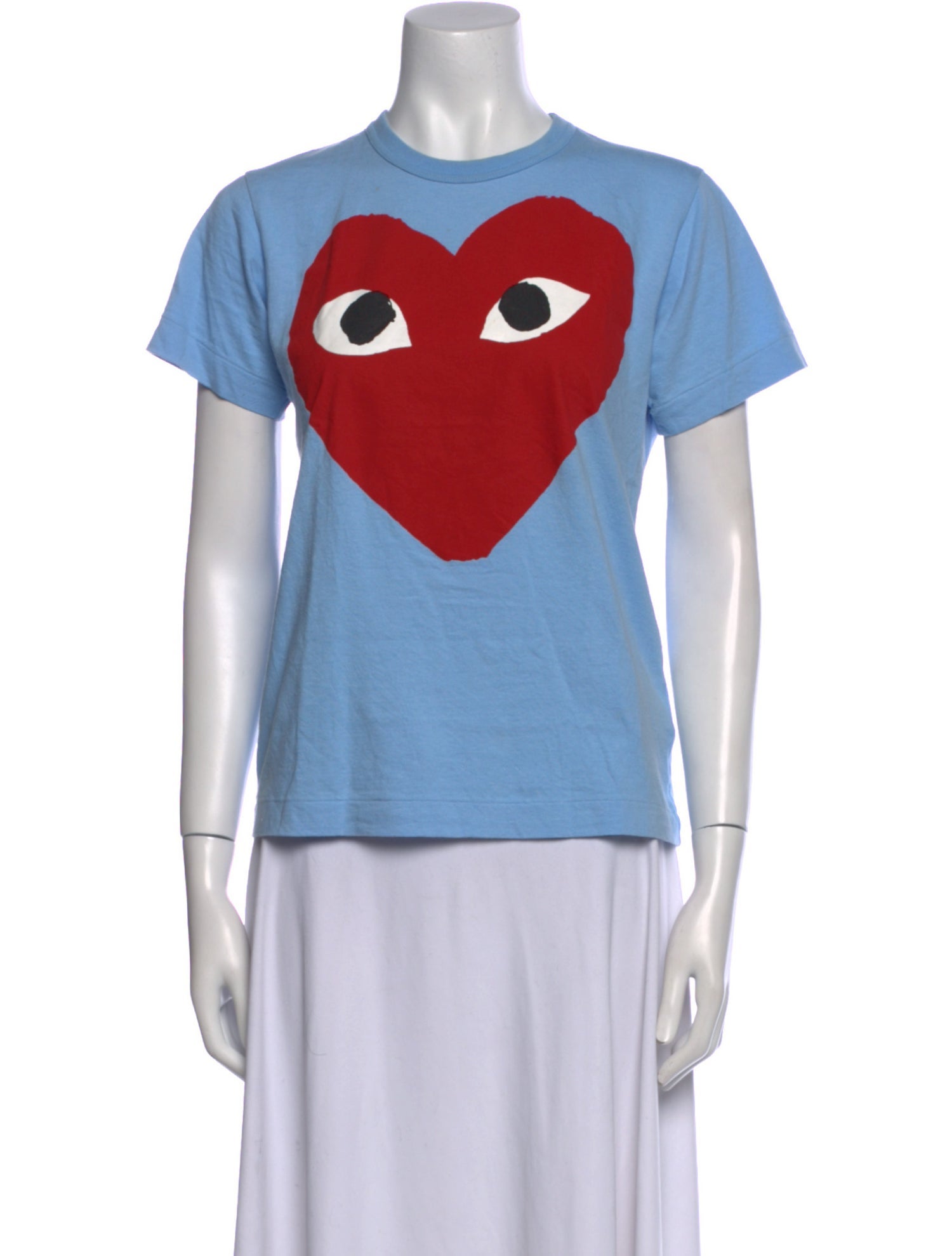 Comme des Garçons Play Graphic Print Crew Neck T-Shirt
