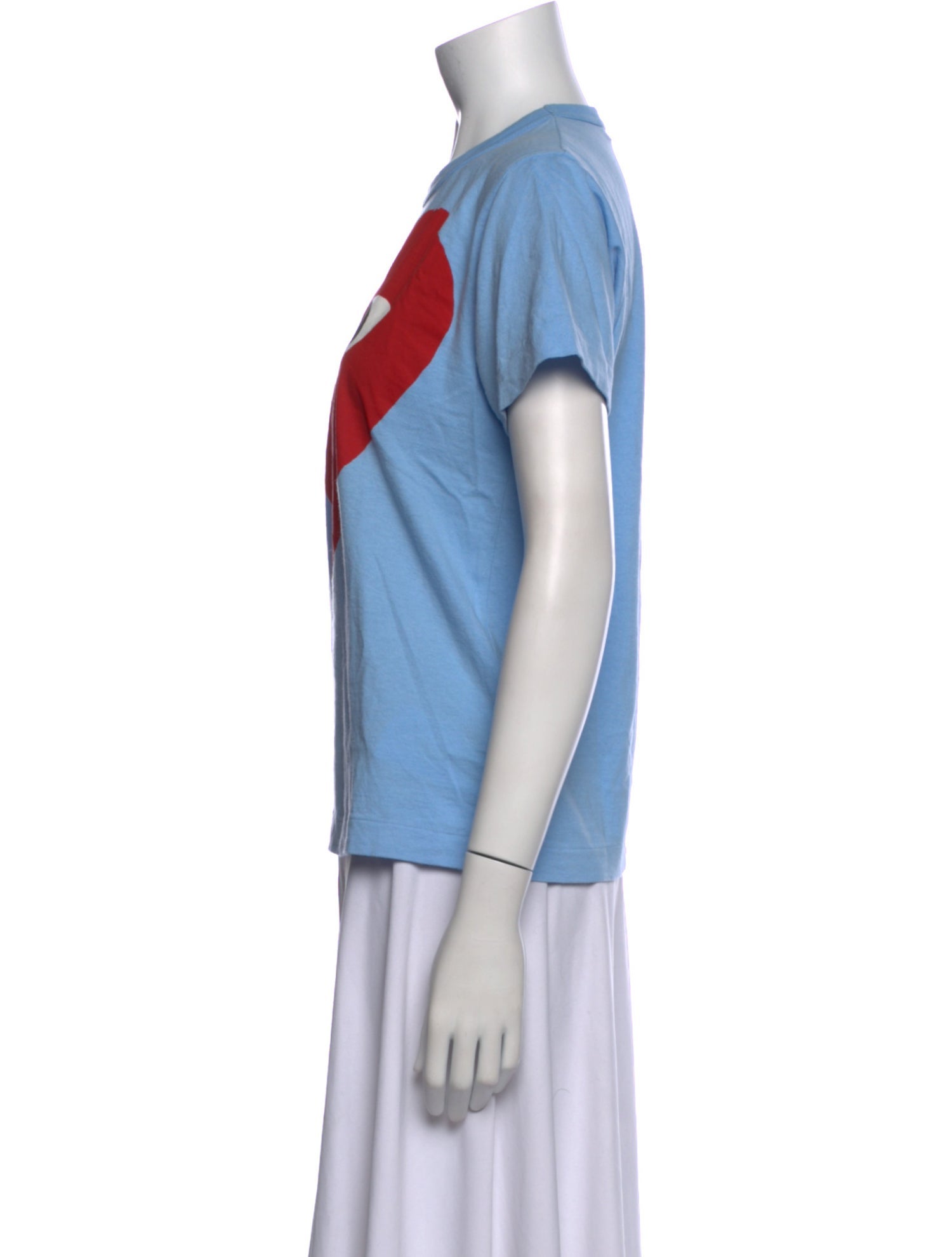 Comme des Garçons Play Graphic Print Crew Neck T-Shirt