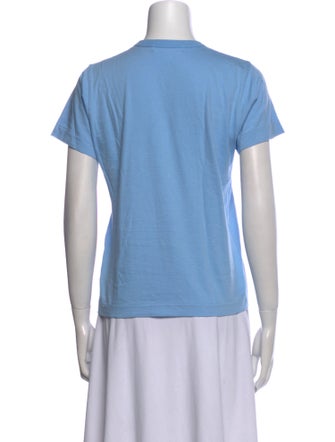 Comme des Garçons Play Graphic Print Crew Neck T-Shirt