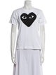 Comme des Garçons Play Graphic Print Crew Neck T-Shirt