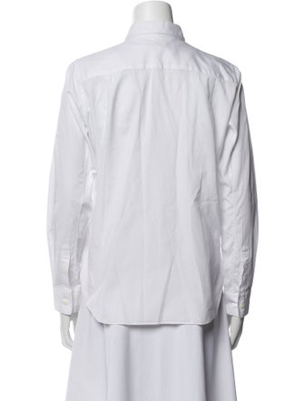 Comme des Garçons Play Long Sleeve Button-Up Top