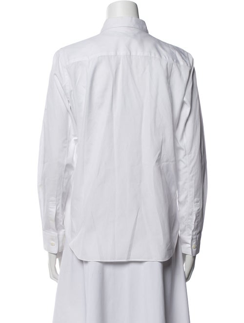 Comme des Garçons Play Long Sleeve Button-Up Top
