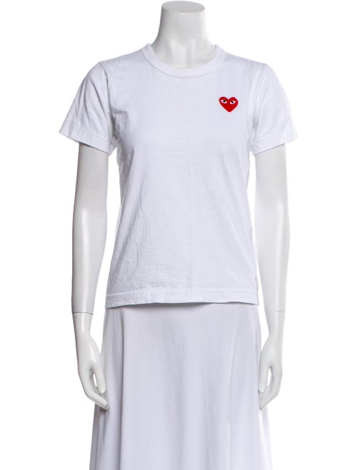 Comme des Garçons Play Graphic Print Crew Neck T-Shirt