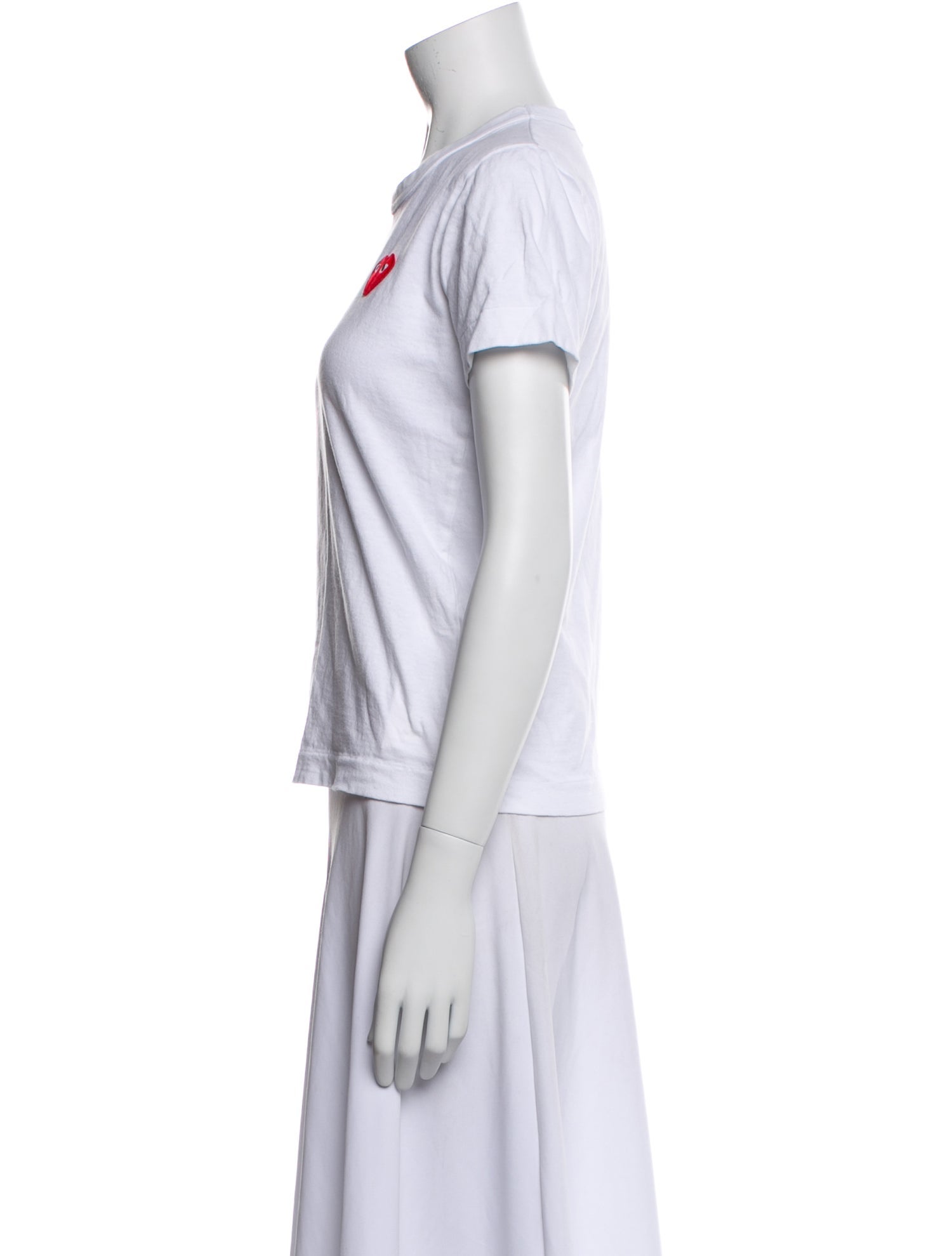 Comme des Garçons Play Graphic Print Crew Neck T-Shirt