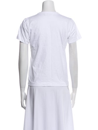 Comme des Garçons Play Graphic Print Crew Neck T-Shirt