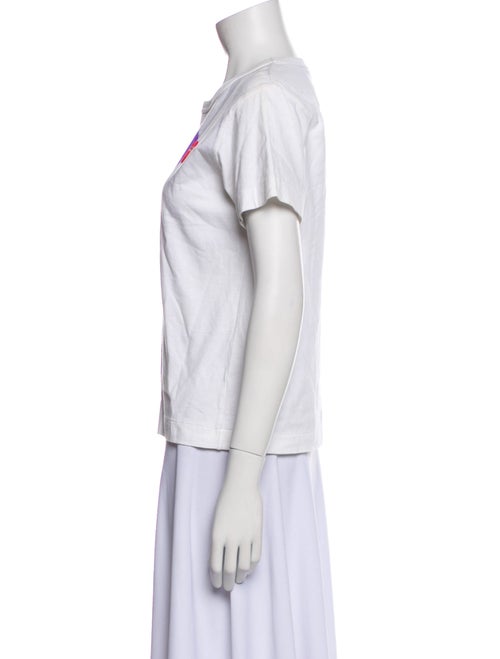 Comme des Garçons Play Graphic Print Crew Neck T-Shirt