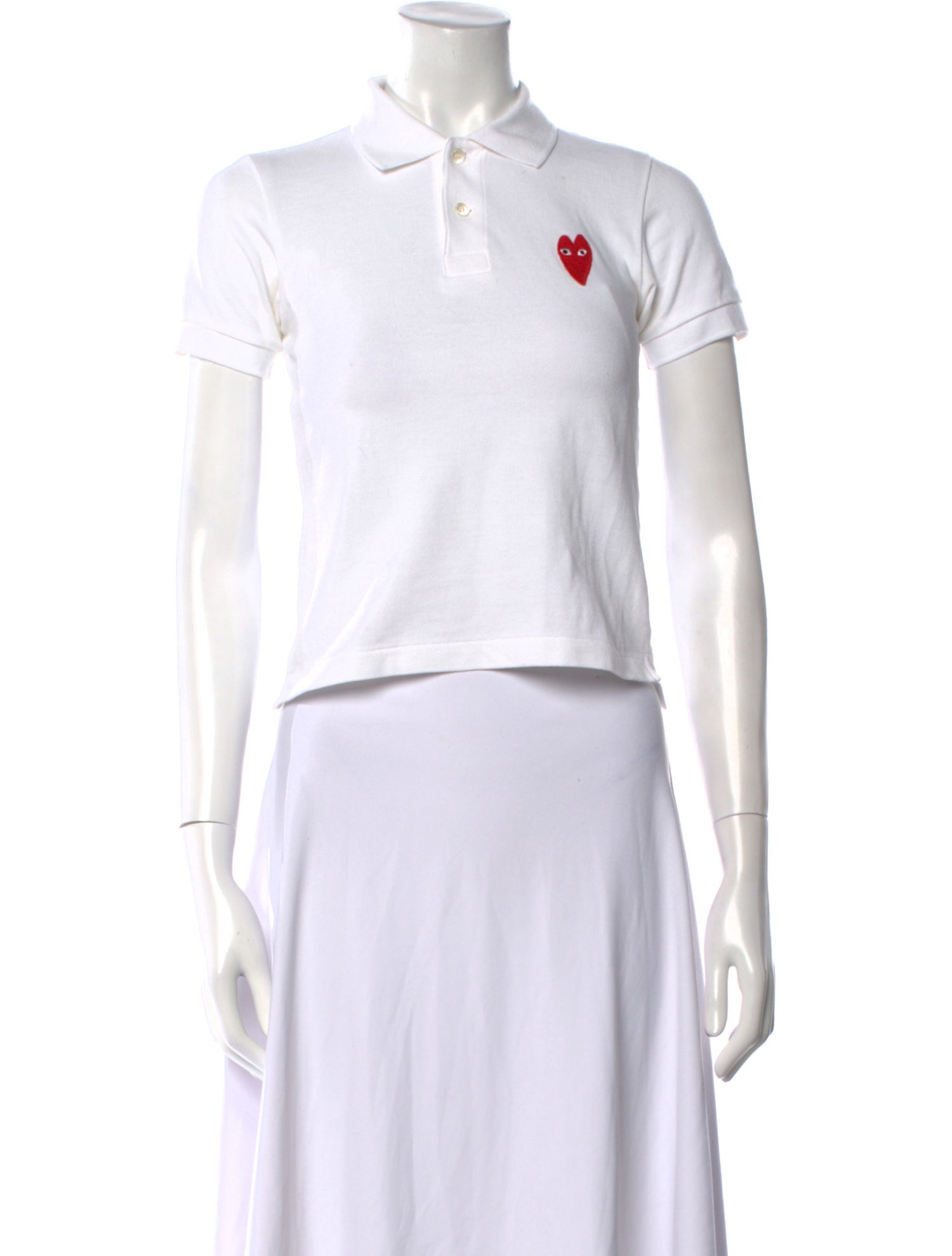 Comme des Garçons Play Short Sleeve Polo